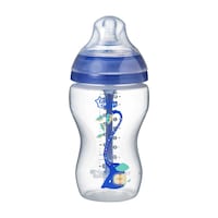 Picture of Tommee Tippee Advanced Anti-Colic Elephant Feeding Bottle, 340ml, Dark Blue