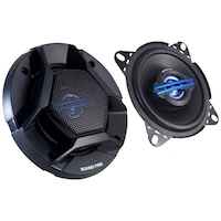 Sound Fire Performance Series 3-Way Dashboard Coaxial Car Speaker, Black