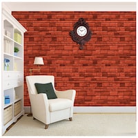 Picture of Creative Print Solution Brick Wall Wallpaper, BPW213, 244X41 cm, Brown