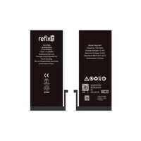 Refixit Replacement Battery For Apple iPhone 8, Black, 1821 mAh