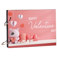 Picture of Creative Print Solution Happy Valentine's Day Theme Scrapbook Kit, 8.5x6 Inches, Pink