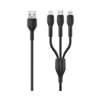 High Quality Multi Charging Cable, Black
