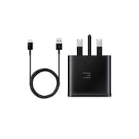 Black Tiger Fast Wall Charger With Type-C Cable, Black
