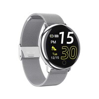 MiYou Water Resistant Smart Watch, Silver
