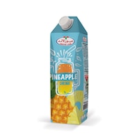 Obour Land Pineapple Juice Drink Tetra Pak, 1 Ltr, Carton of 12 Pcs