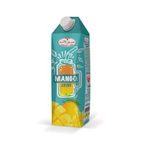 Obour Land Mango Juice Drink Tetra Pak, 1 Ltr, Carton of 12 Pcs