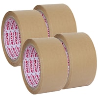 Mexim Water Activated Kraft Paper Tape, Brown