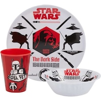 Picture of Disney Star Wars Empire Icons Melamine Set without Rim, Pack of 3pcs