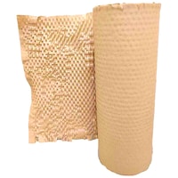 Mexim GreenWrap Homeycomb Expandable Paper Wrap, Brown, 380mm x 100m