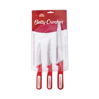 Picture of Betty Crocker Stainless Steel Kitchen Knife Set, Pack of 3pcs