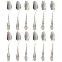 Picture of Parage Stainless Steel Table Spoons, Moti, Set Of 12, Silver