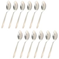 Picture of Parage Stainless Steel Table Spoons, Regency, Set Of 12, Silver