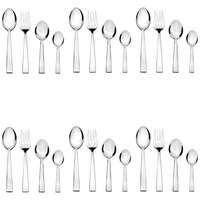 Parage Impressa Stainless Steel Cutlery, Set of 24
