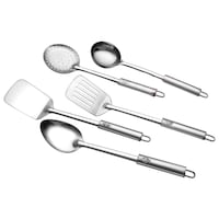 Picture of Parage Premium Stainless Steel Pipe Handle Kitchen Tool, Set of 5
