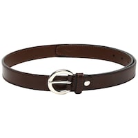 Picture of Leather Plus Women's Spanish Leather Belt, LB-02, Brown