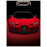 Picture of Creative Print Solution Car Digital Reprint Clip Board, 14x9.5 Inches, Red