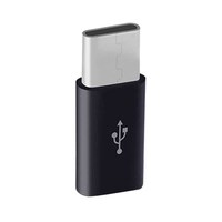 LW Micro USB To Type-C Adapter, Black