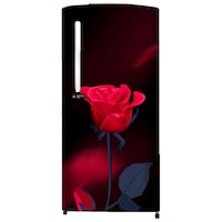 Picture of Creative Print Solution Roses Fridge Sticker, BPSF109, 49 Inches, Black & Red