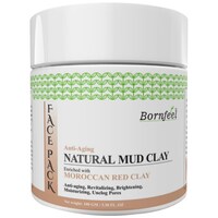 Picture of Bornfeel Moroccan Red Clay Face Pack, 100 gm