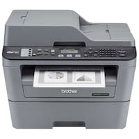 Brother Multi-Function Monochrome Laser Printer with Auto-Duplex Printing & Wi-Fi, MFC-L2701DW, Black