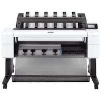 Picture of Hp 36-In Postscript Designjet Printer, T1600DR, White and Black