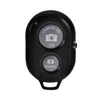 Selfie Camera Wireless Bluetooth Remote Shutter, Black
