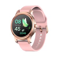 Sma-r2 Heart Rate Monitor Sport Smartwatch, Pink & rose Gold