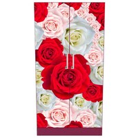Picture of Creative Print Solution Roses Almirah Sticker, BPLS110, 30x70 Inches, Multicolour