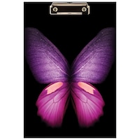 Picture of Creative Print Solution Butterfly Digital Reprint Clip Board, 14x9.5 Inches, Black & Pink