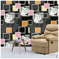 Picture of Creative Print Solution Block Frame Wall Wallpaper, 244X41 cm, Multicolour