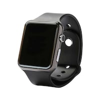 Silicone Premium Quality Smartwatch, Black
