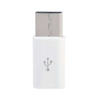 Micro USB To Type-C Adapter, White