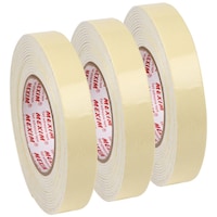 Mexim Double Sided Foam Tape, White, Pack of 3