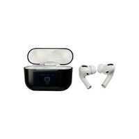 In-Ear Headphones With Charging Case, Black