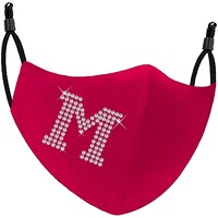 Picture of eWeft Fancy Serowski Work Alphabet M Design Mask, 2 Layer, Hot Pink