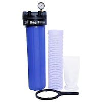 Picture of Ocean Star Bag Filter Housing Complete Set, 1.5 Inches, Blue