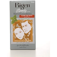 Picture of Bigen Speedy Hair Color Conditioner With Natural Herbs, 885 Light Brown, 150g, Carton Of 54 Pcs