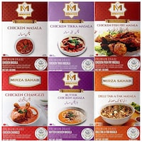 Mirza Sahab Chicken Special Spice Combo, MSG90014, 50gm, Pack of 6