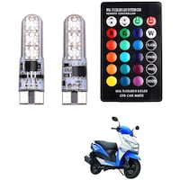 Picture of Kozdiko LED Parking Remote Control Light for Honda Dio, KZDO393433, Multicolour, Set of 2