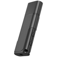 Spy Micro And Mini USB Port Pan Drive Spy Hidden Audio Recorder, 8GB, Black