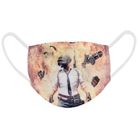 Picture of Ramanta PUBG Printed Face Mask, 2 Layer, Multicolour