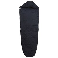 Militia Light Weight Sleeping Bag, SB-BULLET, XL, Black