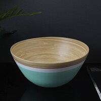 Bambus Deco Bowl, 25x12cm - Multi Color