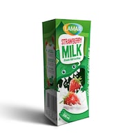 Lamar Strawberry Milk, 200ml - Carton of 27 Pcs