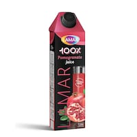 Lamar 100% Pomegranate Juice, 1L - Carton of 12 Pcs
