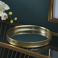 Picture of Pan Melora Decor Tray, 20cm, Gold