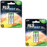 Picture of Fuji Enviromax Aaa2 Super Alkaline Battery - Pack of 4