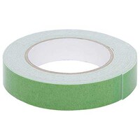 Fantastick Double Sided Foam Adhesive Mounting Tape, White & Green, Tape039
