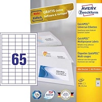 Avery Self-Adhesive Multipurpose/Copier Labels, 3666