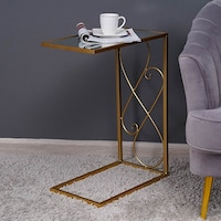 Picture of Pan Emirates Topsham Laptop Table, Gold
